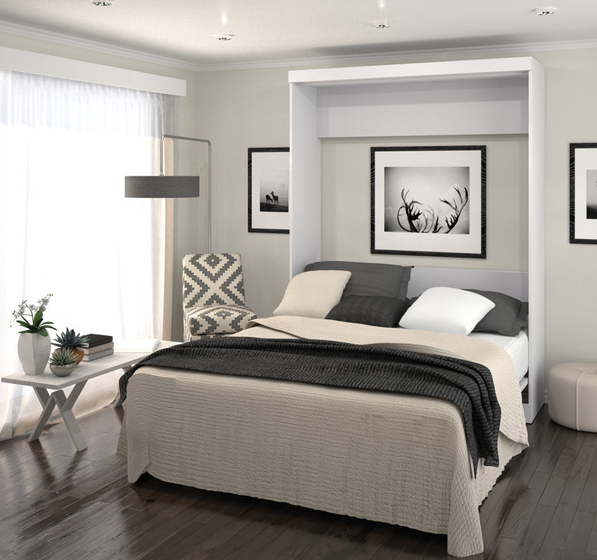 Red Barrel Studio Jordan Queen Murphy Bed & Reviews Wayfair